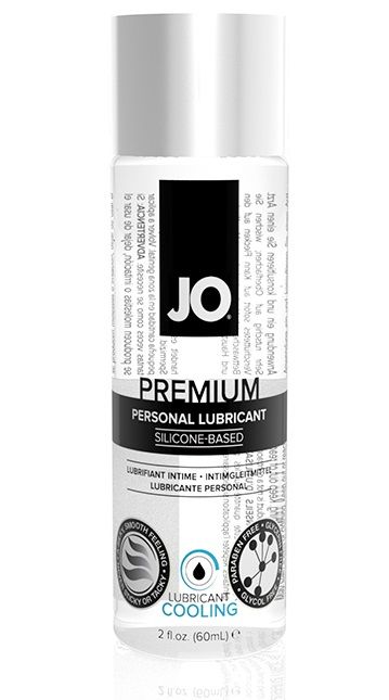 Охлаждающий лубрикант на силиконовой основе JO Personal Premium Lubricant Cooling - 60 мл. - System JO - купить с доставкой в Северске