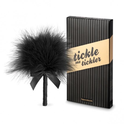 Пуховка для эротических игр Tickle Me Tickler - Bijoux Indiscrets - купить с доставкой в Северске