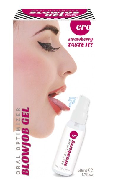 Увлажняющий гель для орального секса с ароматом клубники - 50 мл. - Ero - купить с доставкой в Северске