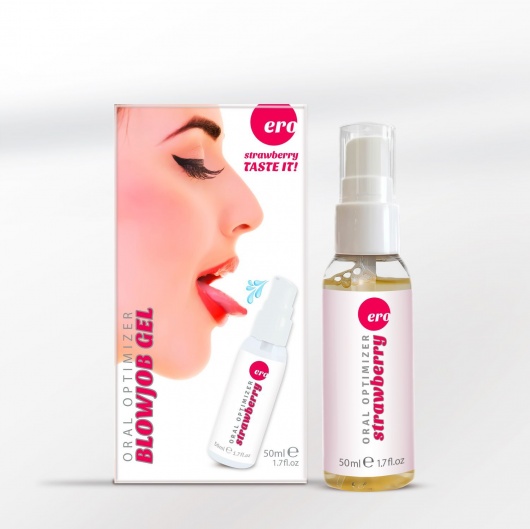 Увлажняющий гель для орального секса с ароматом клубники - 50 мл. - Ero - купить с доставкой в Северске