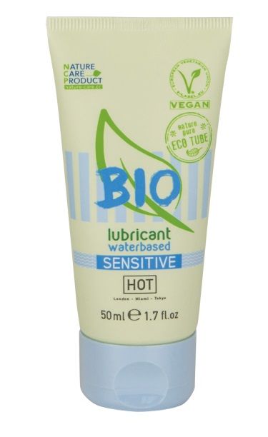 Органический лубрикант для чувствительной кожи Bio Sensitive - 50 мл. - HOT - купить с доставкой в Северске