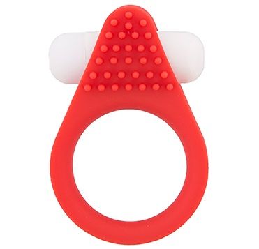 Красное эрекционное кольцо LIT-UP SILICONE STIMU RING 1 RED - Dream Toys - в Северске купить с доставкой