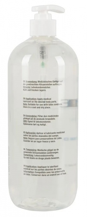 Гель-смазка на водной основе JUSTGLIDE - 1000 мл. - Orion - купить с доставкой в Северске