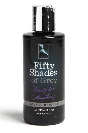 Лубрикант на водной основе Ready for Anything Aqua Lubricant - 100 мл. - Fifty Shades of Grey - купить с доставкой в Северске
