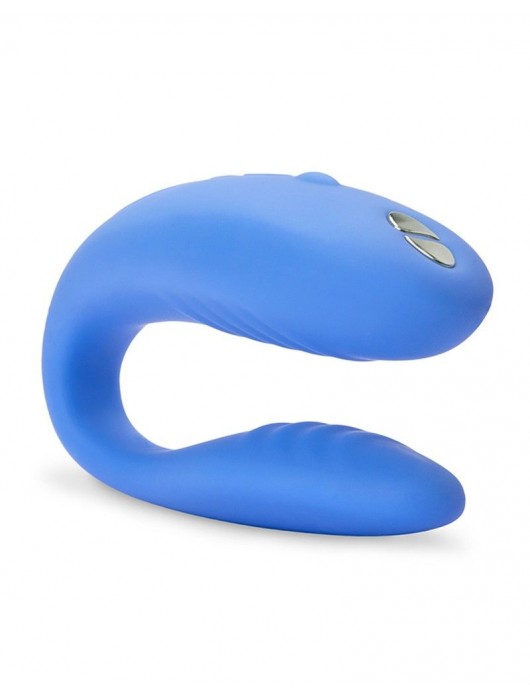 Голубой вибромассажер для пар We-Vibe Match - We-vibe