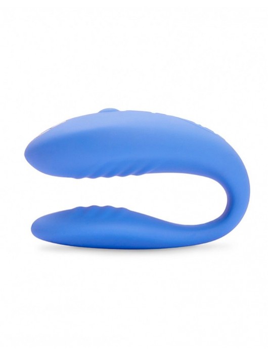 Голубой вибромассажер для пар We-Vibe Match - We-vibe