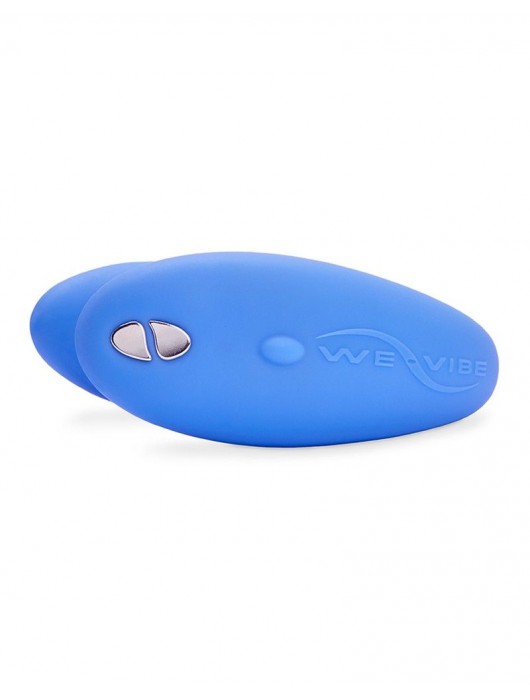 Голубой вибромассажер для пар We-Vibe Match - We-vibe
