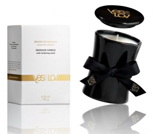 Массажная свеча Titillating Massage Candle - 120 мл. - YESforLOV - купить с доставкой в Северске