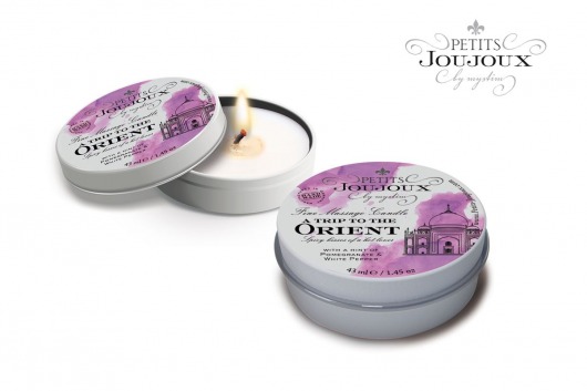 Массажная свеча Petits Joujoux Orient с ароматом граната и белого перца - 33 гр. - MyStim - купить с доставкой в Северске