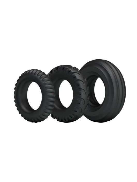 Набор из 3 эрекционных колец различного размера - Baile - в Северске купить с доставкой