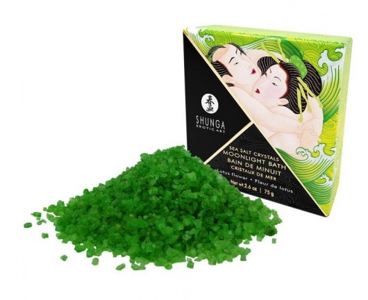 Соль для ванны Bath Salts Lotus Flower с ароматом цветков лотоса - 75 гр. -  - Магазин феромонов в Северске