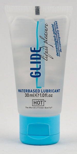 Интимная смазка на водной основе Glide - 30 мл. - HOT - купить с доставкой в Северске