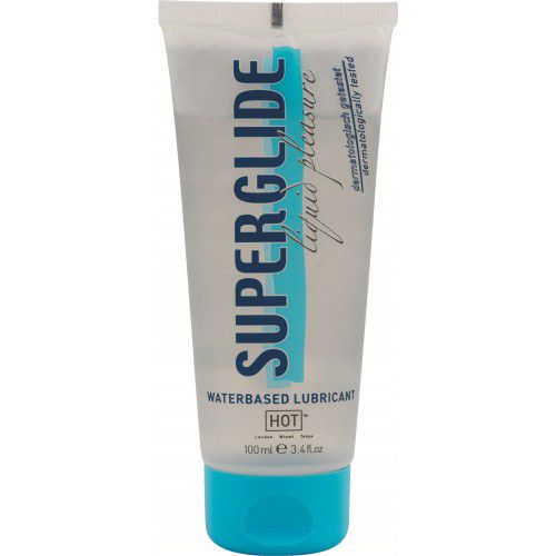 Интимная смазка на водной основе Superglide - 100 мл. - HOT - купить с доставкой в Северске