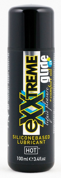 Анальная смазка на силиконовой основе Exxtreme Glide - 100 мл. - HOT - купить с доставкой в Северске