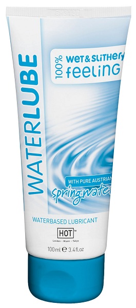 Лубрикант на основе чистой родниковой воды WaterLube - 100 мл. - HOT - купить с доставкой в Северске