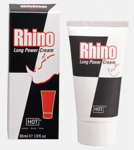 Крем-пролонгатор для мужчин Rhino - 30 мл. - HOT - купить с доставкой в Северске