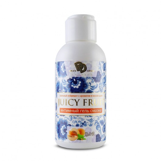 Интимный гель на водной основе JUICY FRUIT с ароматом дыни - 100 мл. - БиоМед - купить с доставкой в Северске