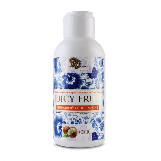 Интимный гель на водной основе JUICY FRUIT с ароматом кокоса - 100 мл. - БиоМед - купить с доставкой в Северске