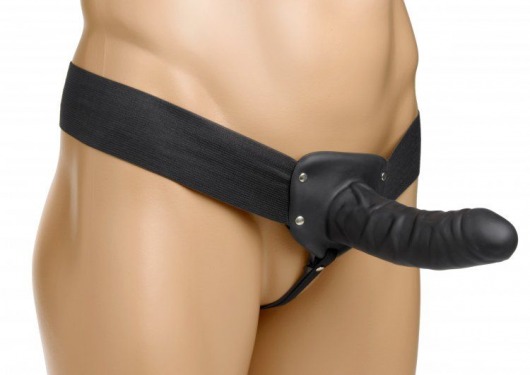 Полый страпон Erection Assist - 15,2 см. - XR Brands - купить с доставкой в Северске