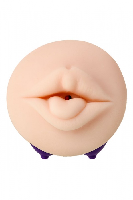Двухсторонний мастурбатор JOS YARA в фиолетовой колбе - JOS - в Северске купить с доставкой