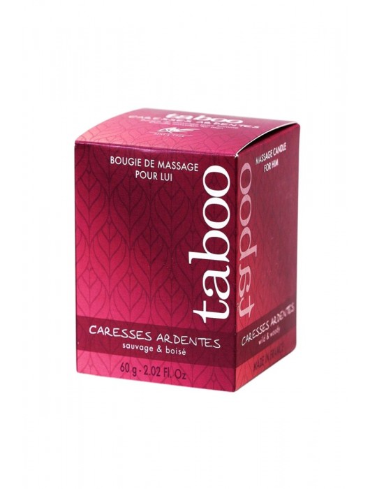 Массажное аромамасло с афродизиаками для мужчин RUF Сaresses ardentes - 60 гр. - RUF - купить с доставкой в Северске