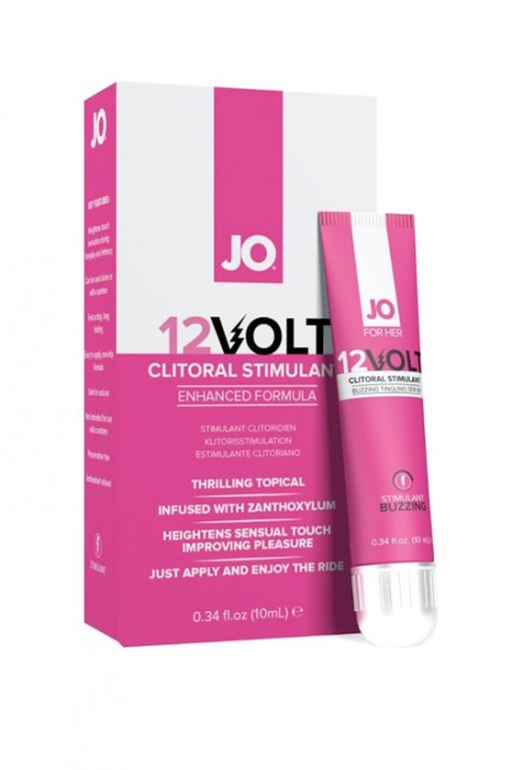 Возбуждающая сыворотка мощного действия JO Volt 12V - 10 мл. - System JO - купить с доставкой в Северске