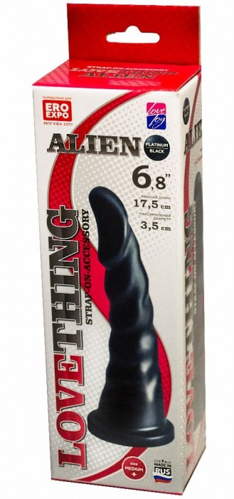 Насадка для трусиков харнесс Alien - 17,5 см. - LOVETOY (А-Полимер) - купить с доставкой в Северске