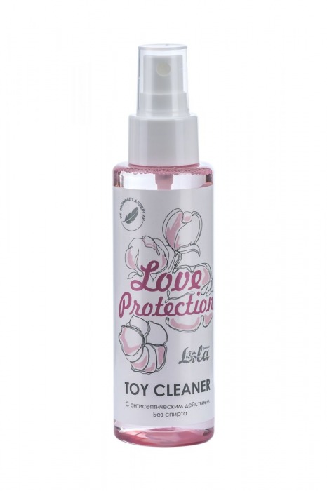 Гигиенический антисептический лосьон Toy cleaner - 110 мл. - Lola Games - купить с доставкой в Северске