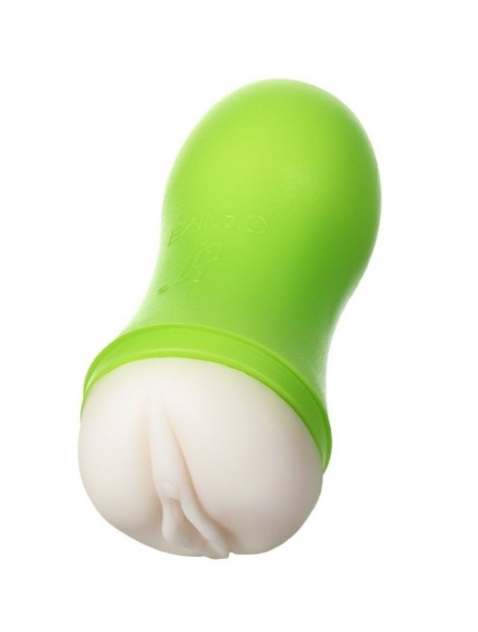 Мастурбатор-вагина A-Toys в зеленой колбе - A-toys - в Северске купить с доставкой