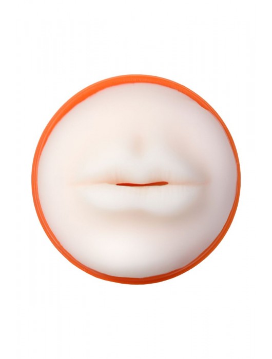 Мастурбатор-ротик A-Toys в оранжевой колбе - A-toys - в Северске купить с доставкой