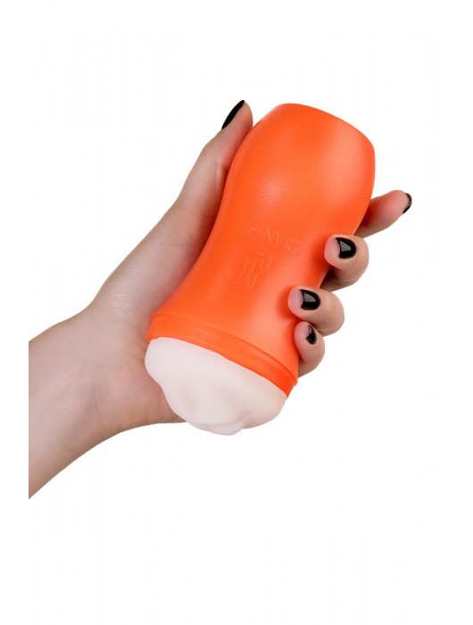 Мастурбатор-ротик A-Toys в оранжевой колбе - A-toys - в Северске купить с доставкой
