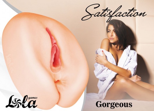 Мастурбатор с 2 тоннелями Satisfaction Gorgeous - Lola Games - в Северске купить с доставкой