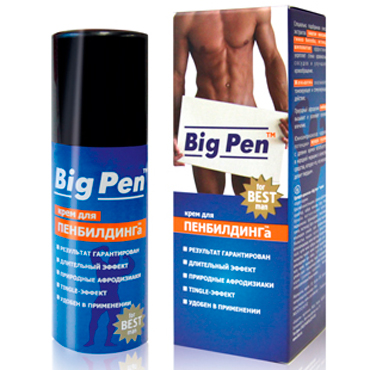 Крем Big Pen для увеличения полового члена - 50 гр. - Биоритм - в Северске купить с доставкой