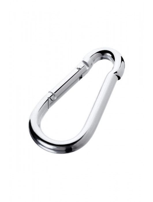 Серебристый карабин TOYFA Metal - ToyFa - купить с доставкой в Северске