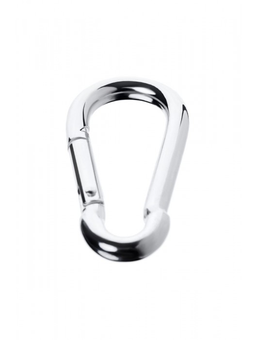 Серебристый карабин TOYFA Metal - ToyFa - купить с доставкой в Северске