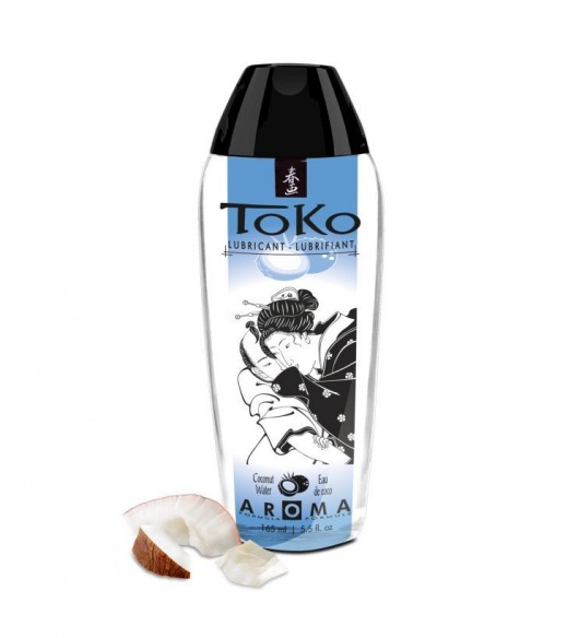 Интимный гель TOKO Cononut Water с ароматом кокоса - 165 мл. - Shunga - купить с доставкой в Северске