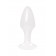 Белая акриловая анальная втулка - 8 см. - Toyfa Basic в Северске Белая акриловая анальная втулка - 8 см. - Toyfa Basic