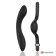 Черный вибратор с пультом-часами Anne s Desire Curve G-Spot Vibe Wireless Watchme - 20,5 см. - DreamLove купить в Северске с доставкой в Orgasmix.ru Черный вибратор с пультом-часами Anne s Desire Curve G-Spot Vibe Wireless Watchme - 20,5 см. - DreamLove