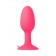 Розовая пробка POPO Pleasure со встроенным вовнутрь стальным шариком - 10,5 см. - POPO Pleasure в Северске Розовая пробка POPO Pleasure со встроенным вовнутрь стальным шариком - 10,5 см. - POPO Pleasure