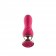 Розовый мини-вибратор Mini Vibrator с пультом ДУ - 12,5 см. - I-MOON