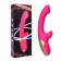 Розовый изогнутый вибромассажер - 20,3 см. - I-MOON купить в Северске с доставкой в Orgasmix.ru Розовый изогнутый вибромассажер - 20,3 см. - I-MOON
