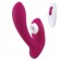 Бордовый вибратор для точки G с вакуум-волновой стимуляцией клитора Venus - HOT planet купить в Северске с доставкой в Orgasmix.ru Бордовый вибратор для точки G с вакуум-волновой стимуляцией клитора Venus - HOT planet