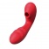 Красный вибратор с вакуумной стимуляцией и нагревом Tara - BeYourLover купить в Северске с доставкой в Orgasmix.ru Красный вибратор с вакуумной стимуляцией и нагревом Tara - BeYourLover